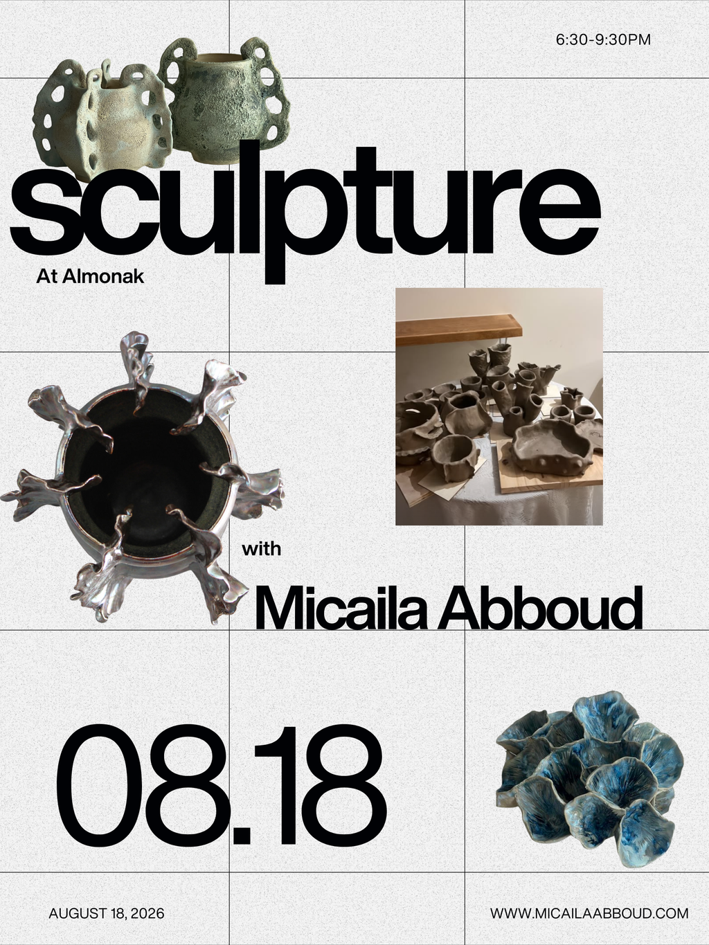 Sculptural Workshop - August 18